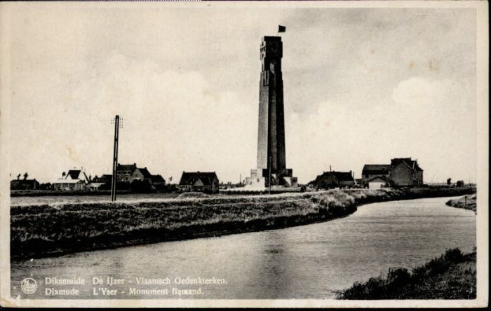 Dixmude Diksmuide Monument flamand Vlaamsch Gedenkteeken