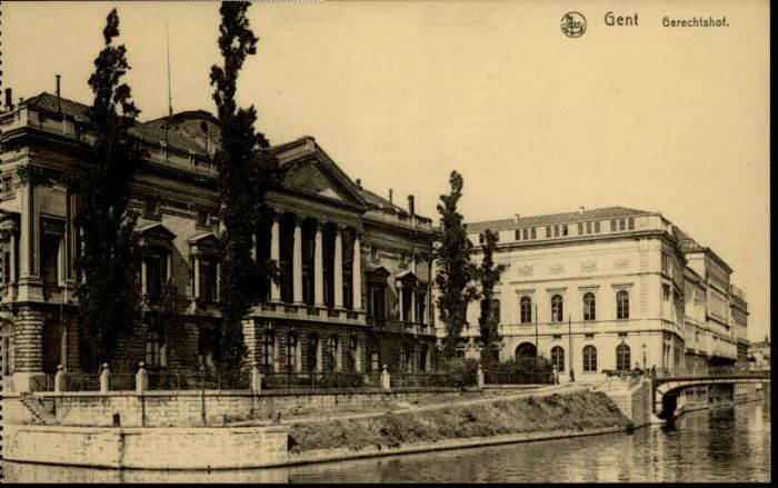 Gent Gand Flandre Gent Gerechtshof