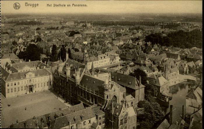 BRUGGE Bruges Belgie Stadhuis