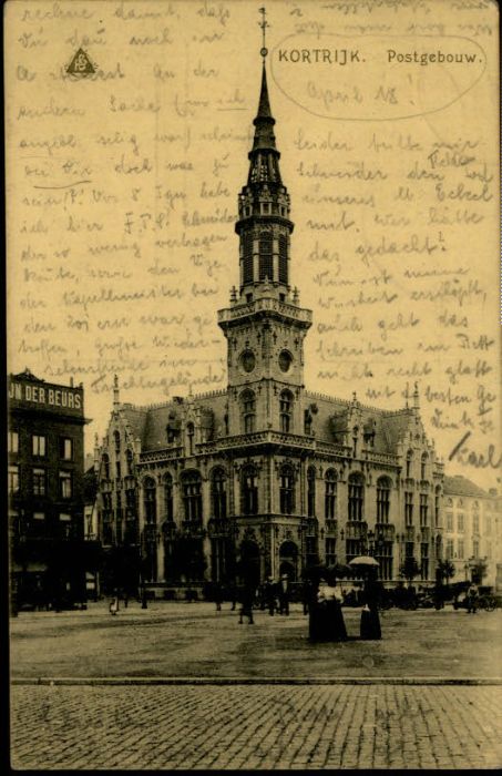 Kortrijk West-Vlaanderen Kortrijk Postgebouw