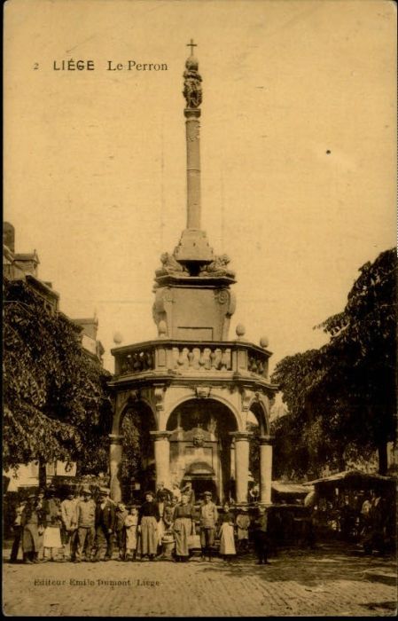 Liege Luettich Liege Perron