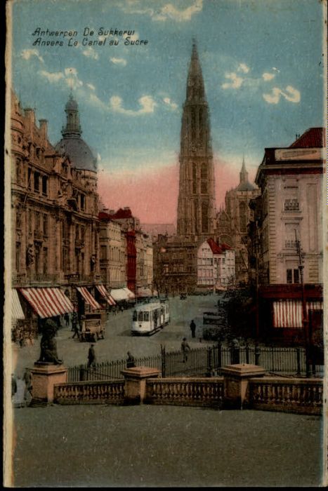 Antwerpen Anvers Sukkerui Canal au Sucre