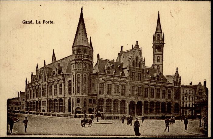 Gand Belgien Gand Poste