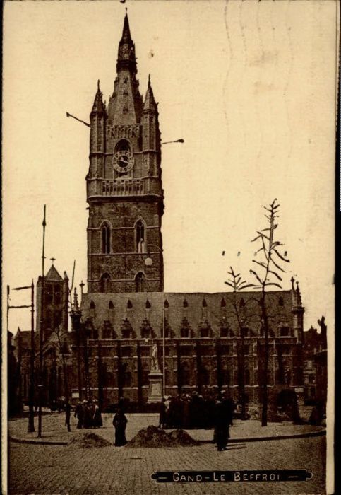 Gand Belgien Gand Beffroi