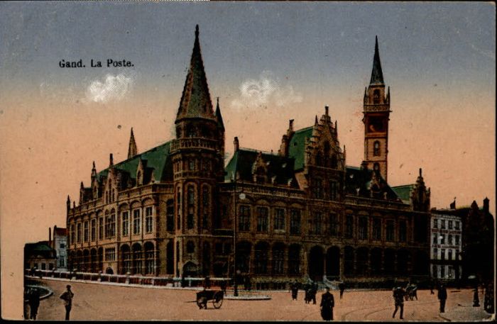 Gand Belgien Gand Poste