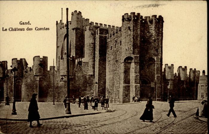 Gand Belgien Gand Chateau des Comtes