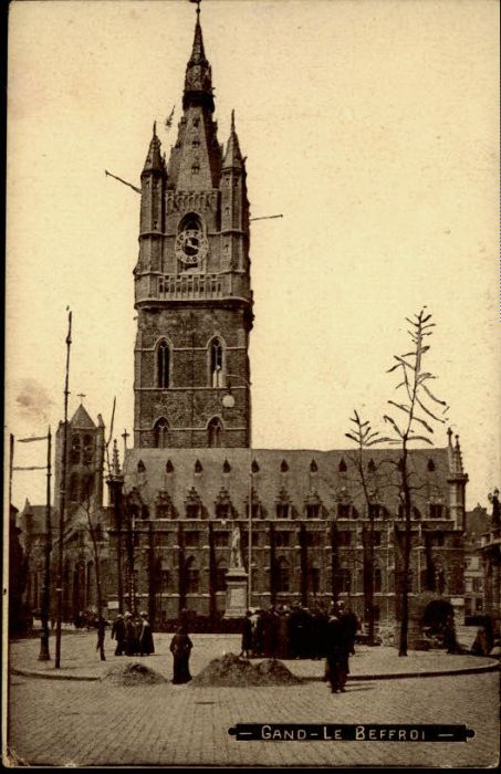 Gand Belgien Gand Beffroi