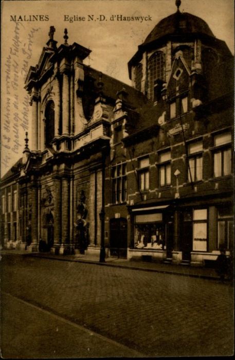Malines Mechelen Flandre Malines Eglise Hanswyck