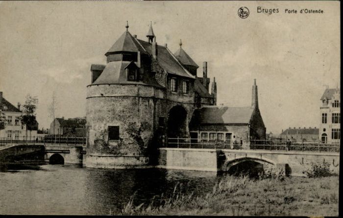 Bruges BRUGGE Belgie Bruges Porte Ostende
