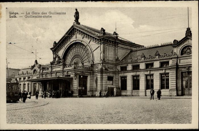 Liege Luettich Liege Luik Gare Guillemins Guillemins-Statie