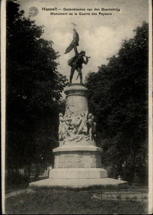 Hasselt Limburg Gedenkteeken Boerenkrijg Monument Guerr