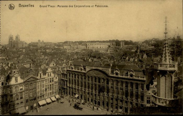 Bruxelles Bruessel Maison Corporation Grand Place