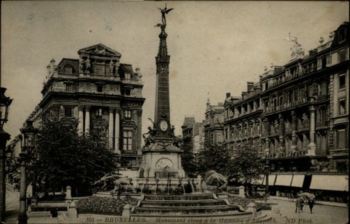 Bruxelles Bruessel Monuement eleve