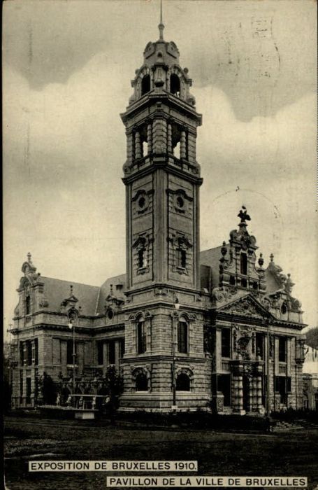 Bruxelles Bruessel Exposition Pavillon