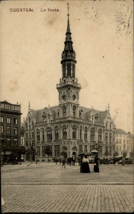 Courtrai KORTRIJK Flandre Belgie Courtrai Poste