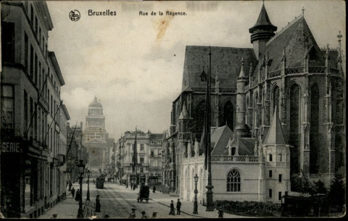 Bruxelles Bruessel Rue de la Regence