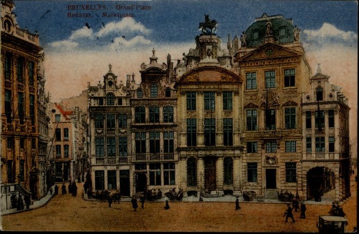 Bruxelles Bruessel Bruessel Marktplatz Grand Place