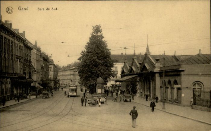 Gand Belgien Gand Gare