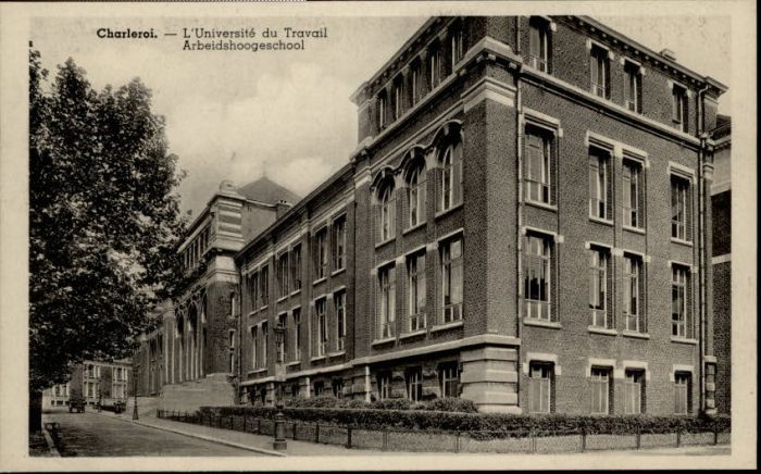 Charleroi Wallonie Charleroi Universite du Travail Arbeidshoogeschool