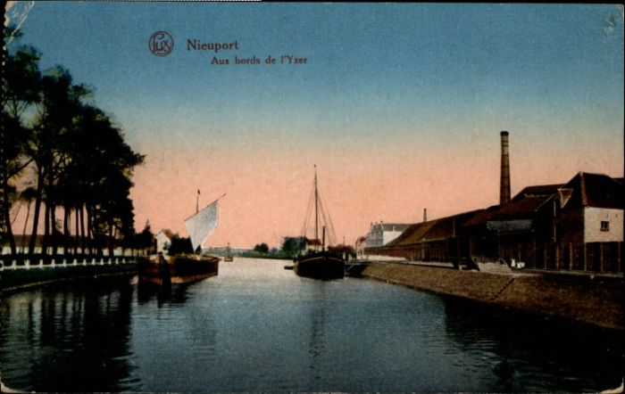 NIEUPORT Nieuwpoort West-Vlaanderen Belgie Nieuport Yzer