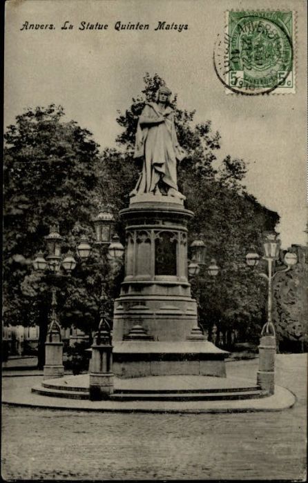 Anvers Antwerpen Anvers Statue Quinten Matsys
