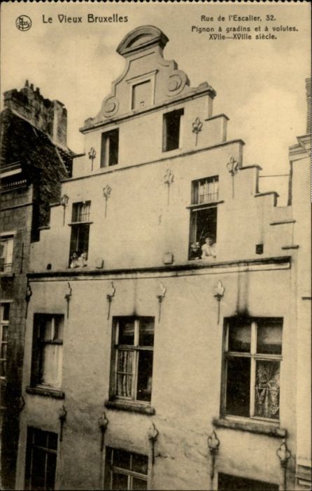 Bruxelles Bruessel Rue Escalier