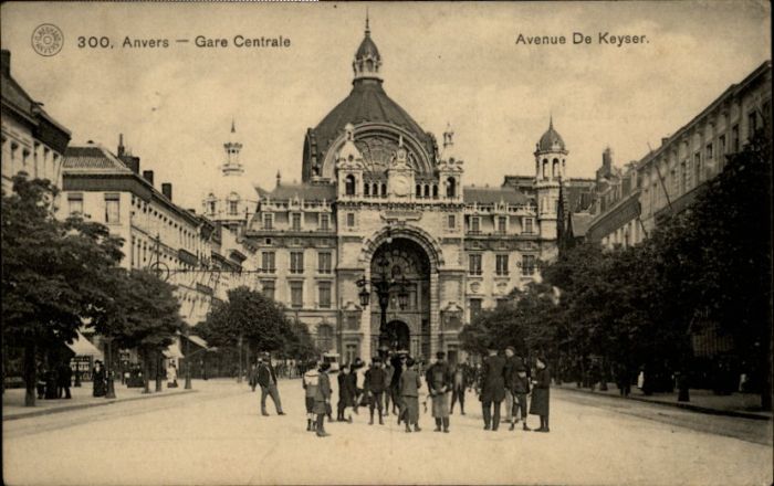 Anvers Antwerpen Anvers Gare Centrale Avenue de Keyser