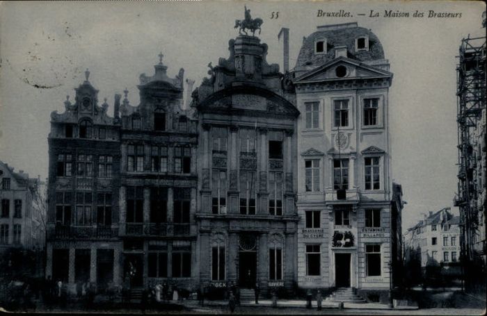 Bruxelles Bruessel Maison Brasseurs