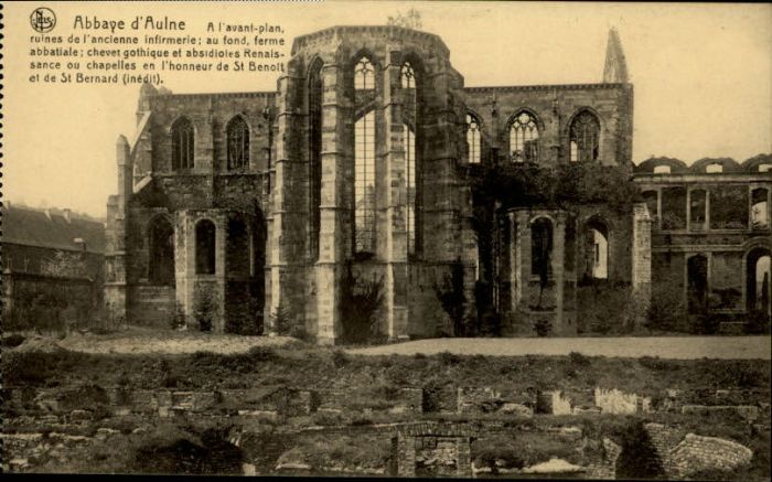 Abbaye d Aulne Ruines