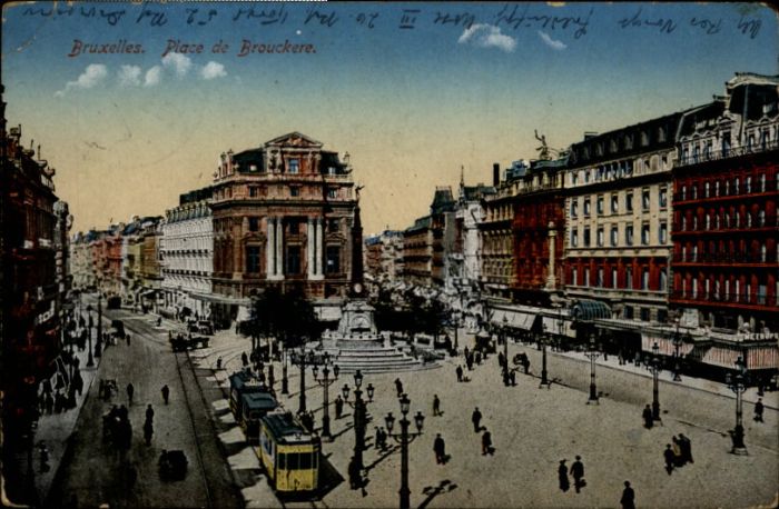 Bruxelles Bruessel Place Brouckere