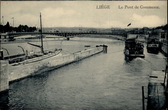 Liege Luettich Liege Pont Commerce