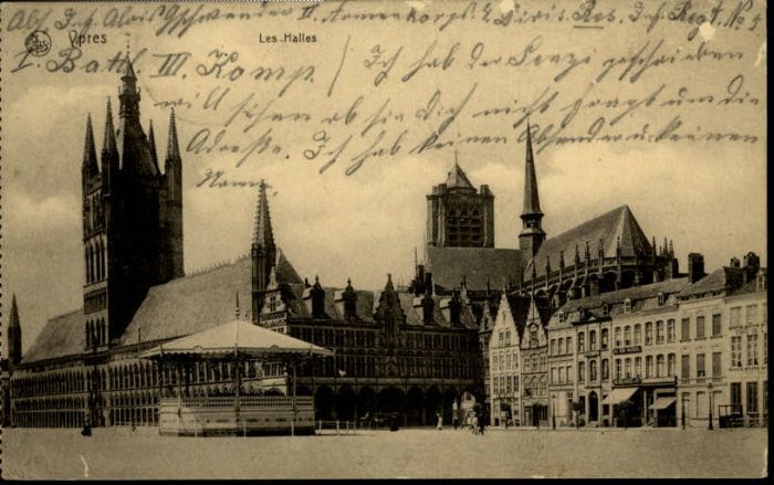 Ypern Ypres Ypres Halles