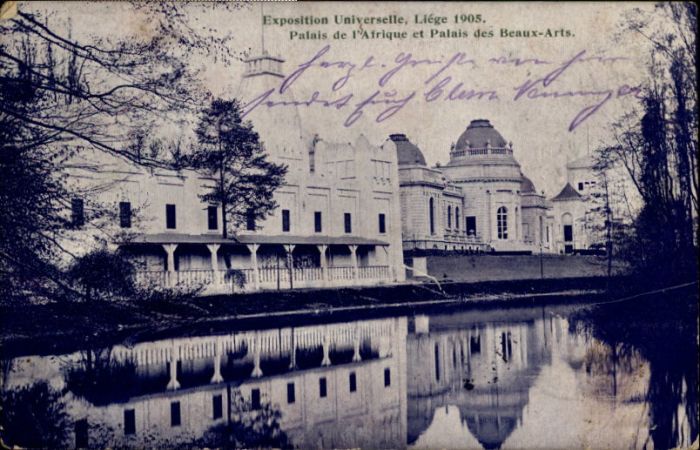 Liege Luettich Liege Exposition Universelle Palais