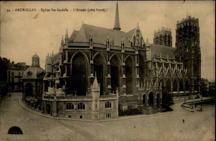 Bruxelles Bruessel Eglise Ste. Gudule