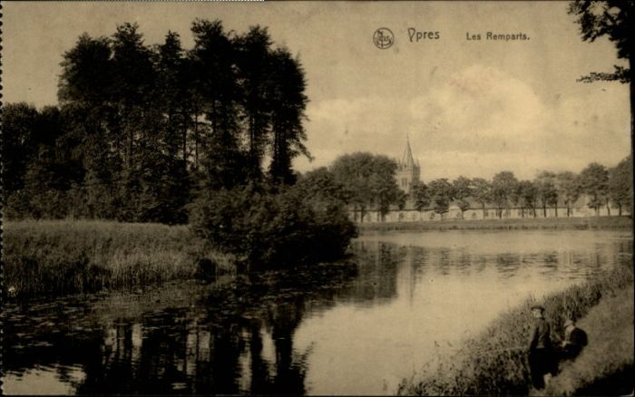 Ypern Ypres Ypres Remparts