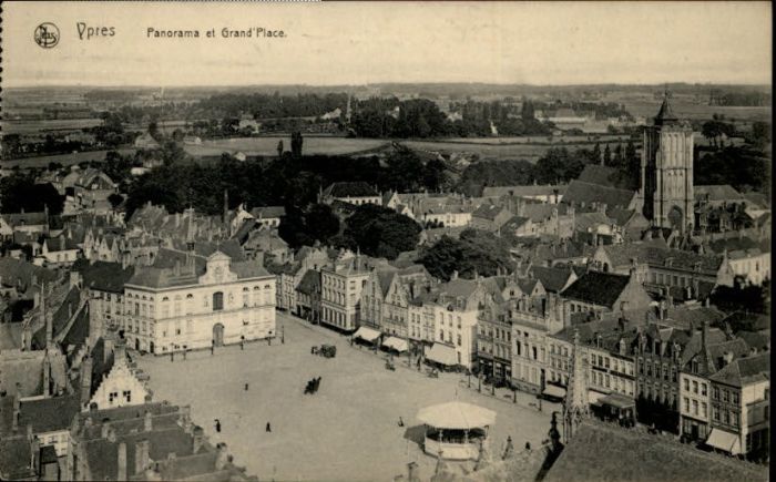Ypern Ypres Ypres Grand Place