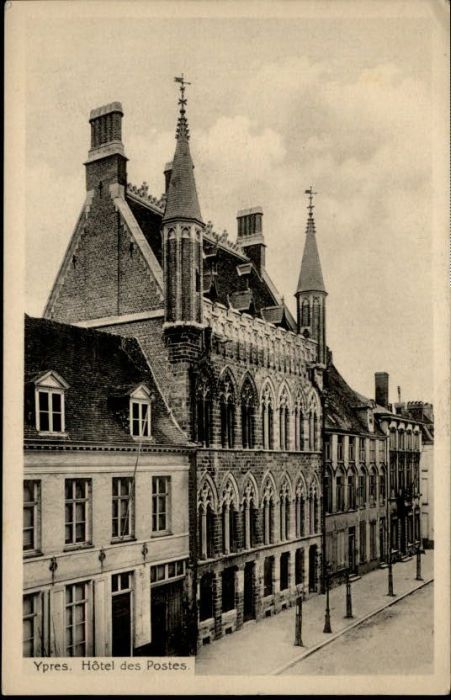 Ypern Ypres Ypres Hotel des Postes