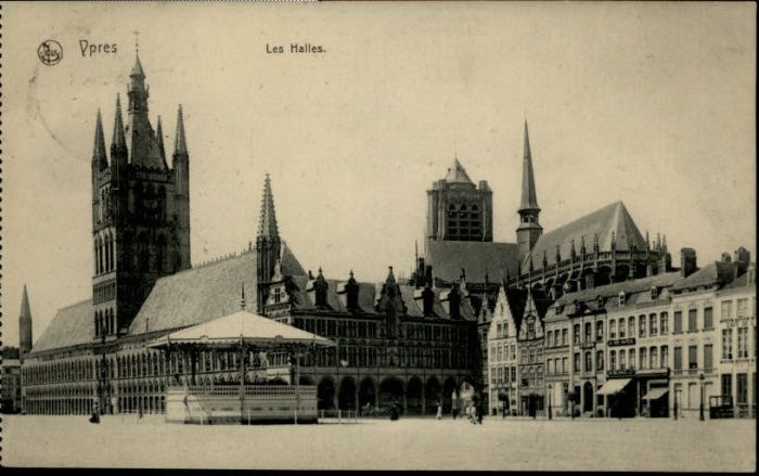 Ypern Ypres Ypres Halles