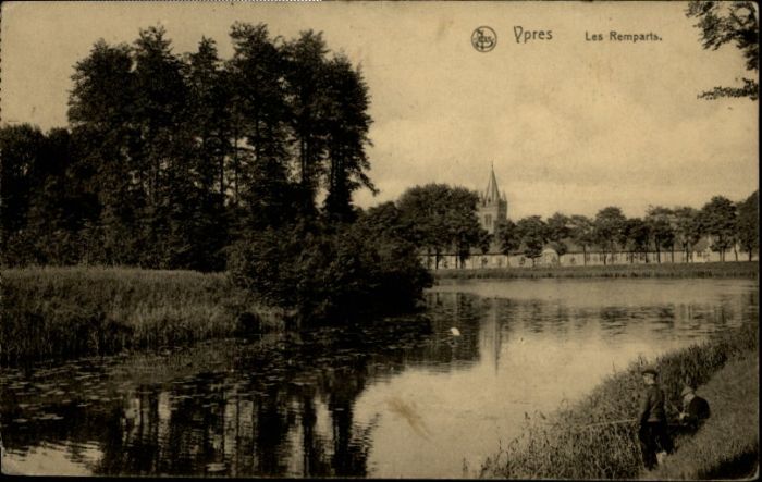 Ypern Ypres Ypres Remparts