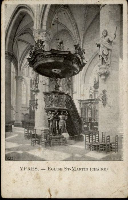 Ypern Ypres Ypres Eglise St. Martin
