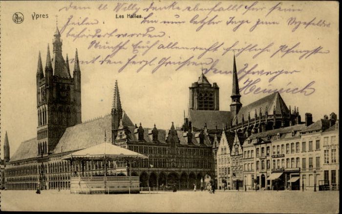 Ypern Ypres Ypres Halles
