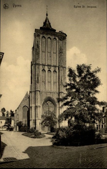 Ypern Ypres Ypres Eglise St. Jacques