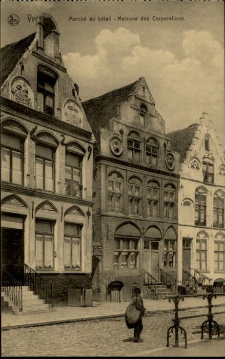 Ypern Ypres Ypres Marche Betail Maison Corporations