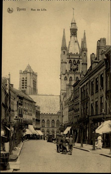 Ypern Ypres Ypres Rue de Lille