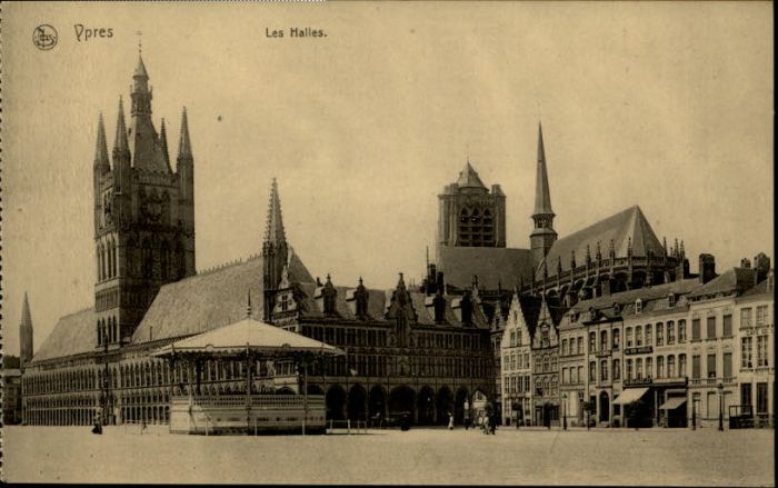 Ypern Ypres Ypres Halles