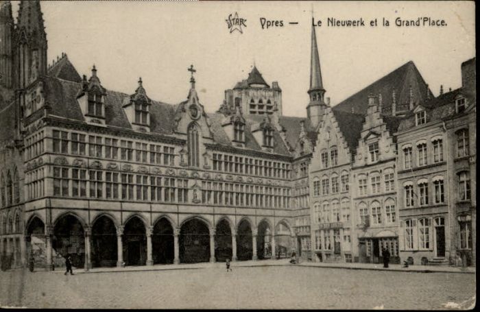Ypern Ypres Ypres Grand Place Nieuwerk