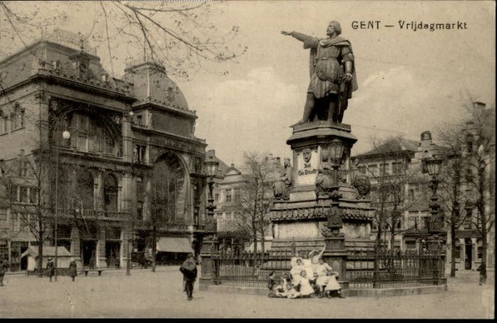 Gent Gand Flandre Gent Vrijdagmarkt