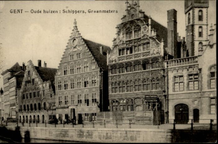 Gent Gand Flandre Gent Schippers Graanmeters