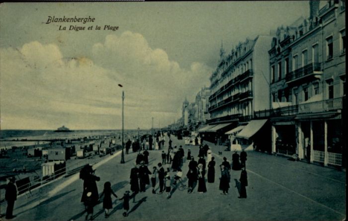Blankenberghe Digue Plage