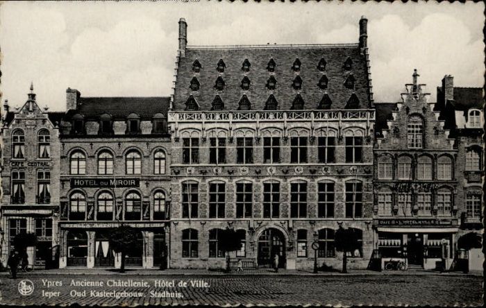 Ypern Ypres Ypres Leper Stadhuis Hotel de Ville